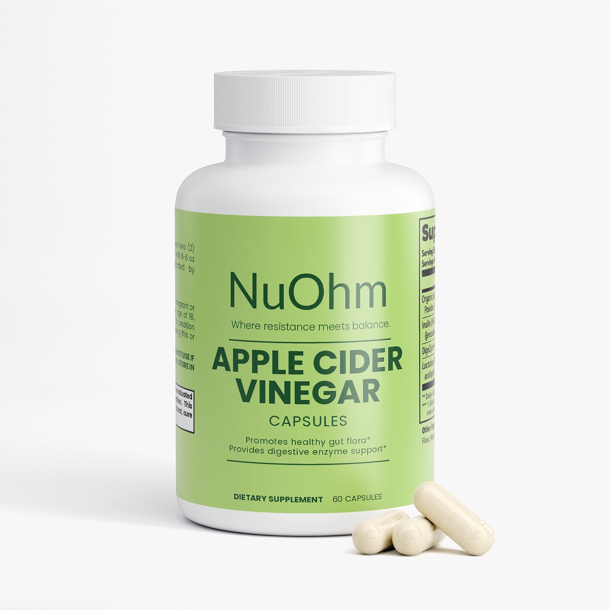 NuOhm featured wellness products — mushroom supplements, performance skincare, sleep and energy support