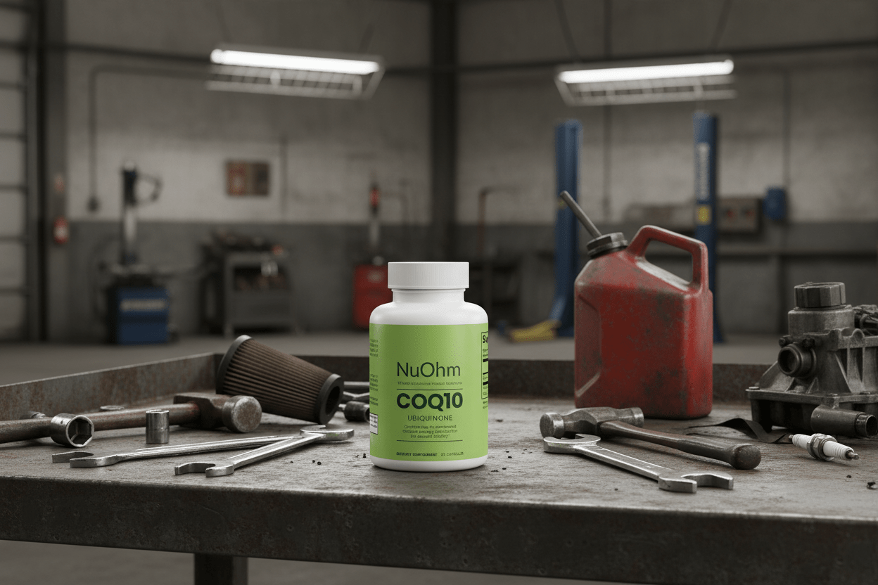 CoQ10 Ubiquinone Supplement - NuOhm