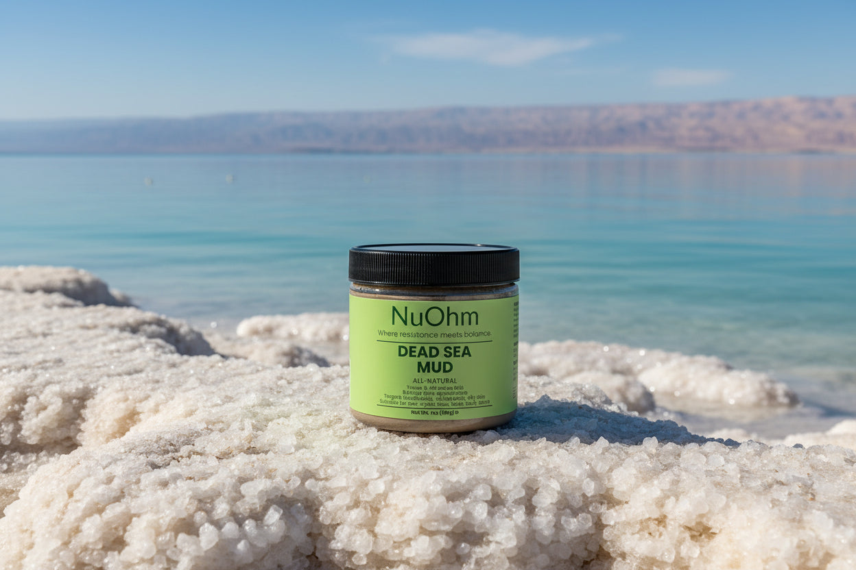 Dead Sea Mud Mask - Natural Mineral-Rich Detox Treatment - NuOhm