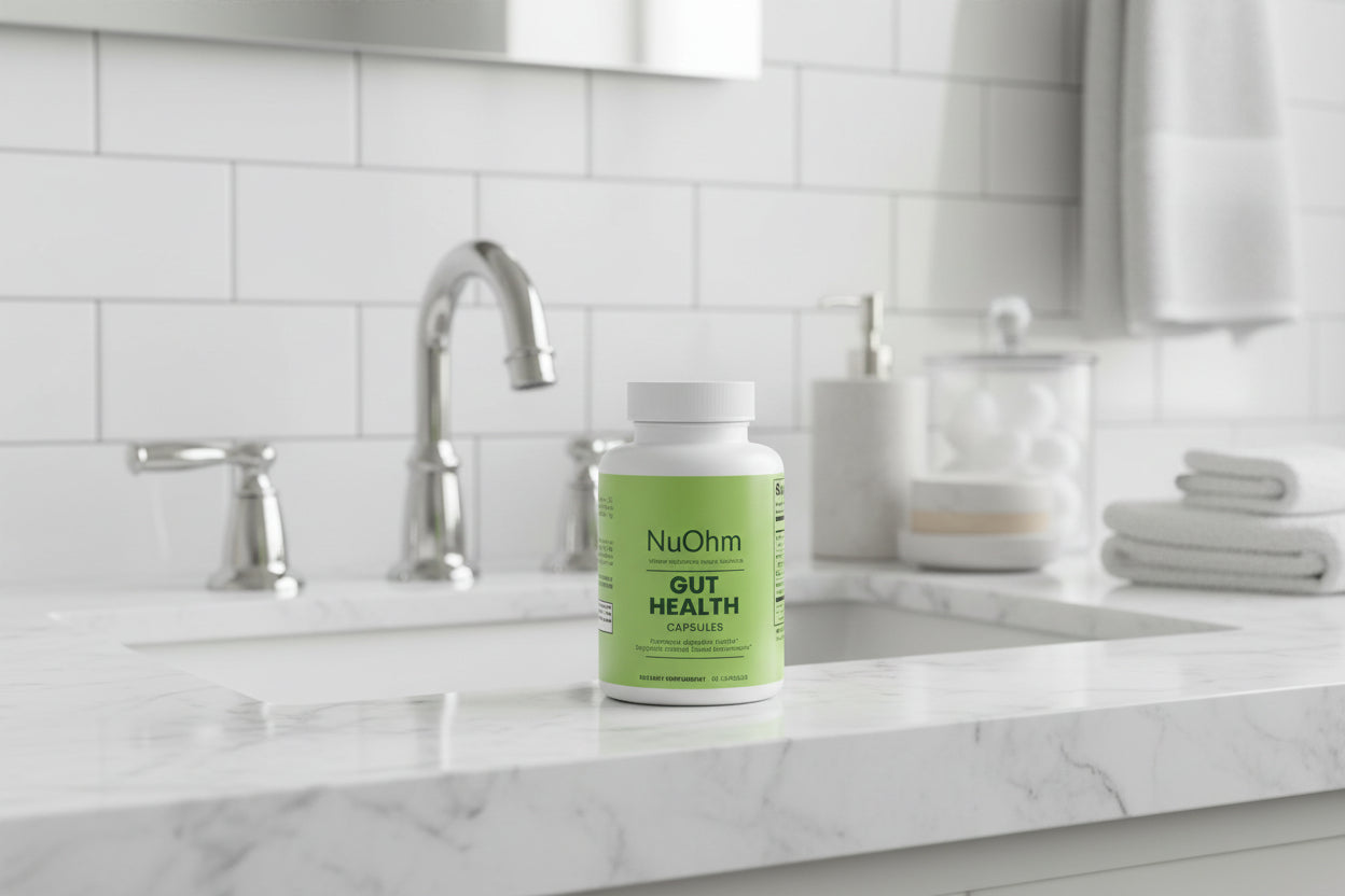 Advanced 3-in-1 Digestive Solution for Gut Health - NuOhm