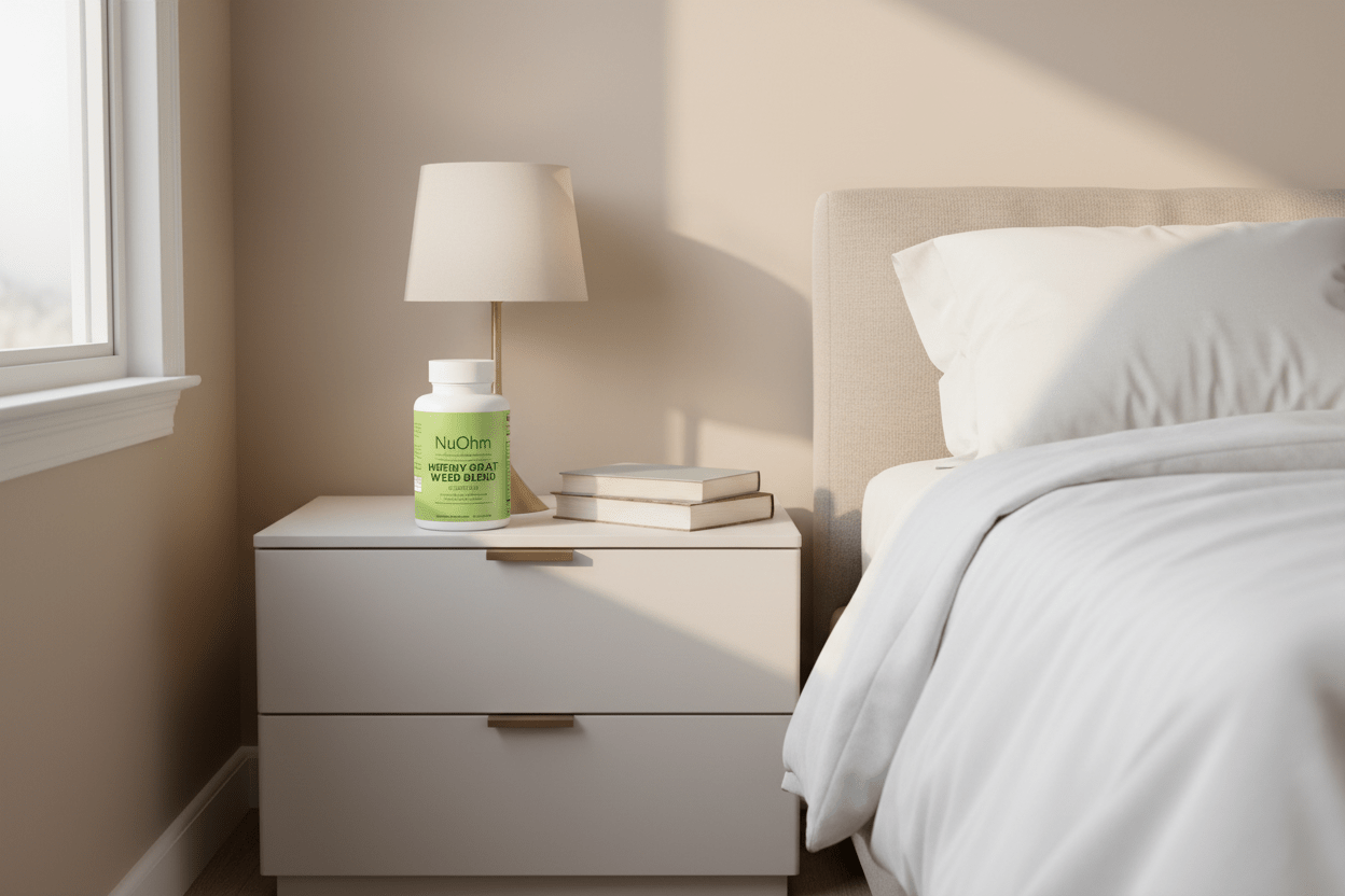 Natural Male Vitality - Horny Goat Weed, Maca, Tongkat Ali, Mucuna Pruriens - NuOhm