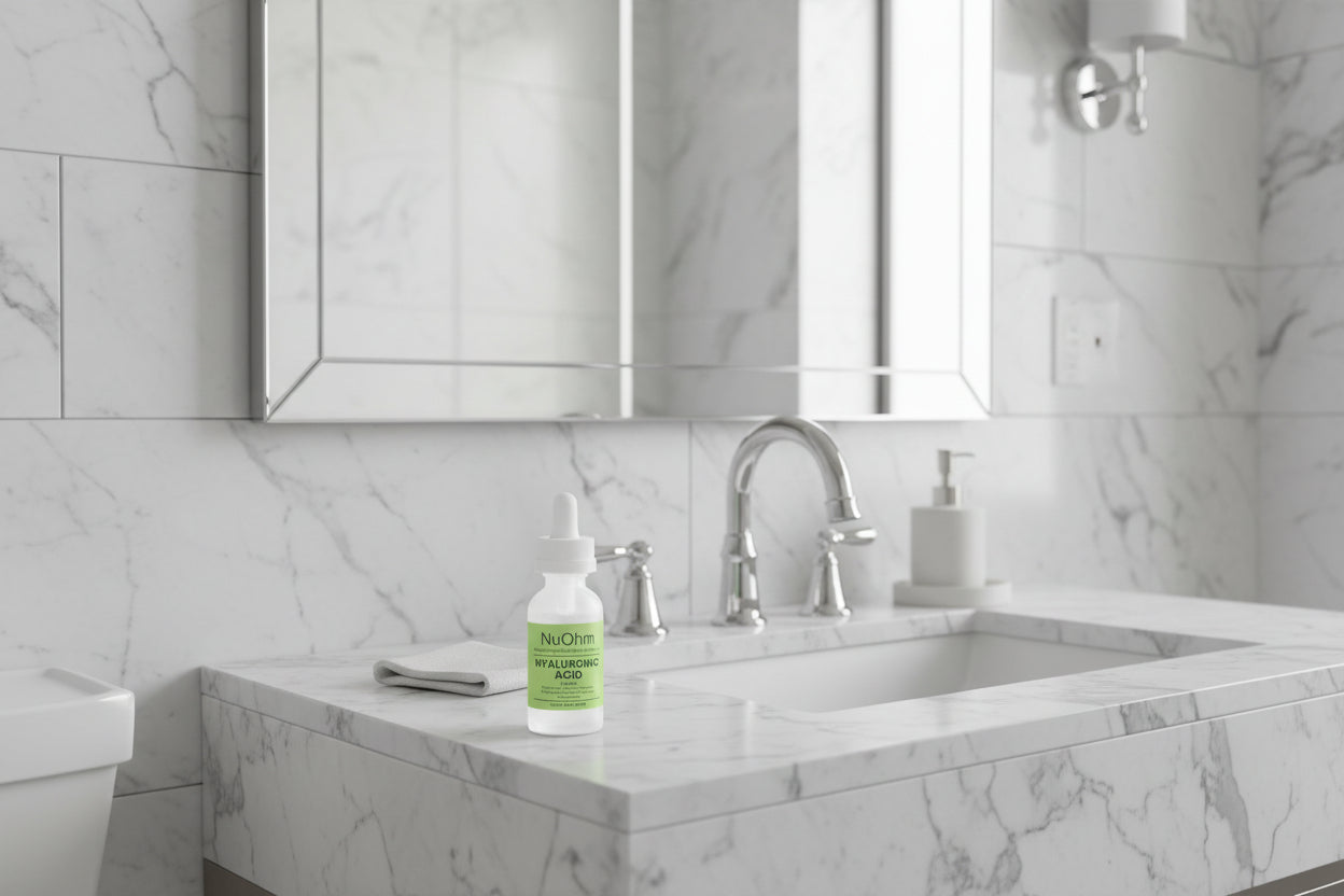 Advanced Hyaluronic Acid Serum - Unique 4-Type Complex - NuOhm