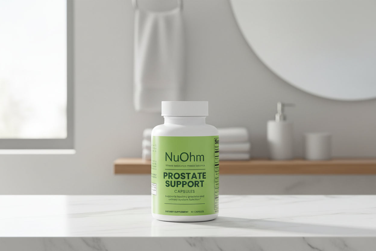 Men's Prostate Support - Vitamin E, B6 and Saw Palmetto - NuOhm