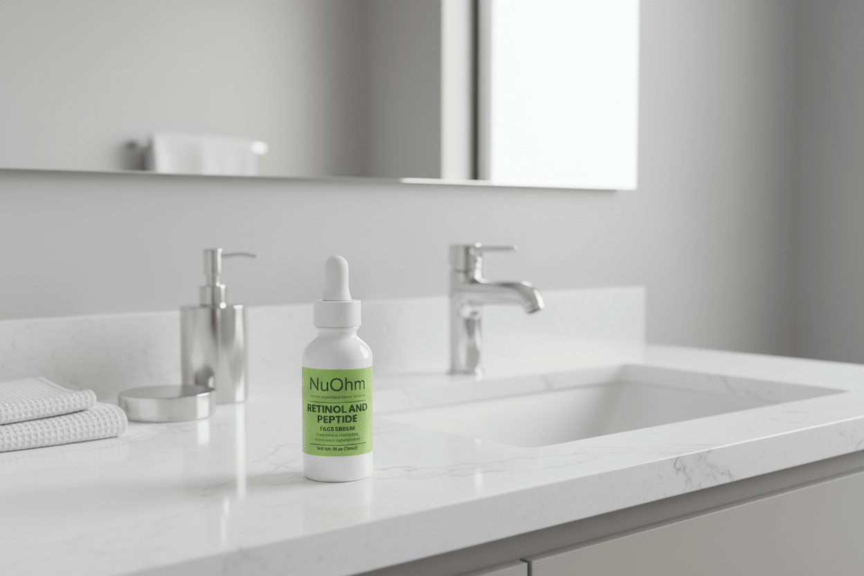 Overnight Skin Serum with Retinol and Peptides - NuOhm