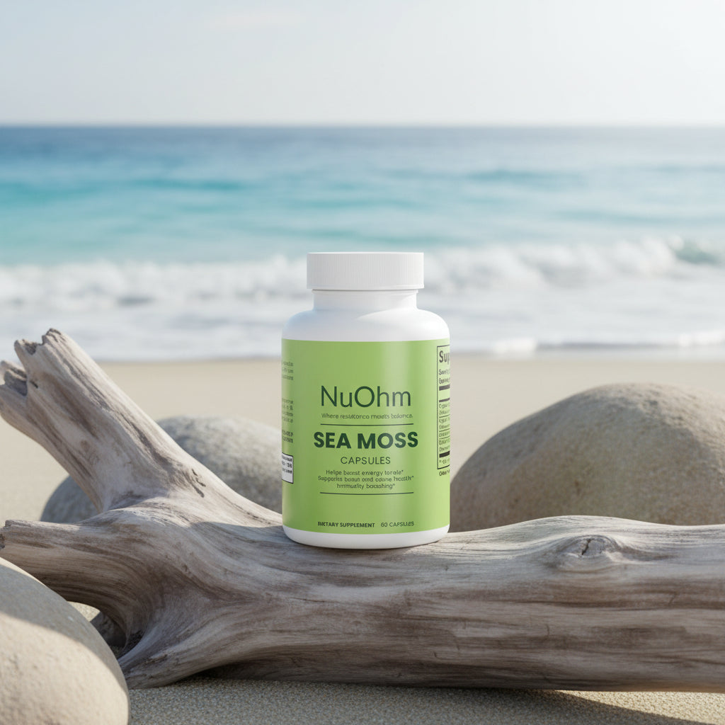 Sea Moss Trio - Bladderwrack and Burdock, Thyroid Support - NuOhm